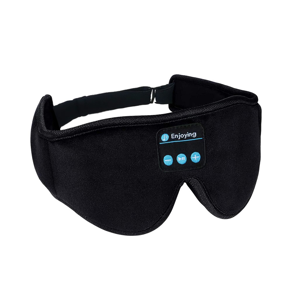 3D Bluetooth Sleep Eye Mask Sleep Headphoens Balck