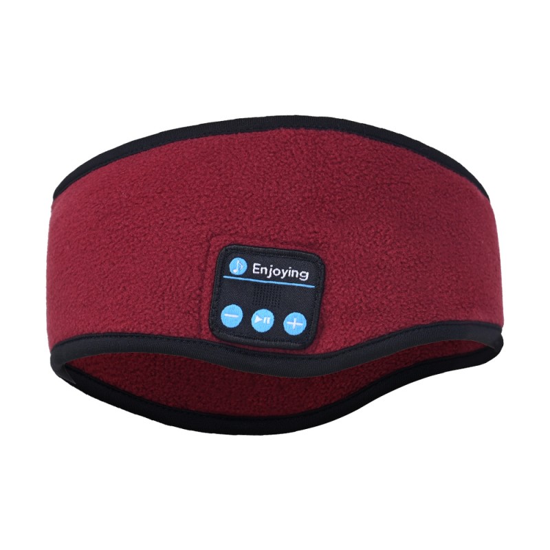 Velvet Bluetooth Headband Headphones Red